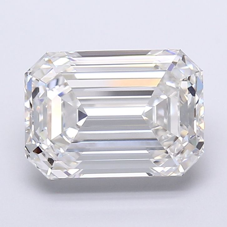 6.51 ct. emerald Lab Grown Diamond front image