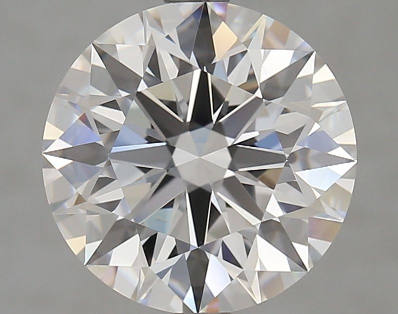 Diamant Rond 4.10 ct - Couleur D - Pureté VVS2