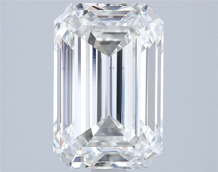 2.56 ct. emerald Lab Grown Diamond front image