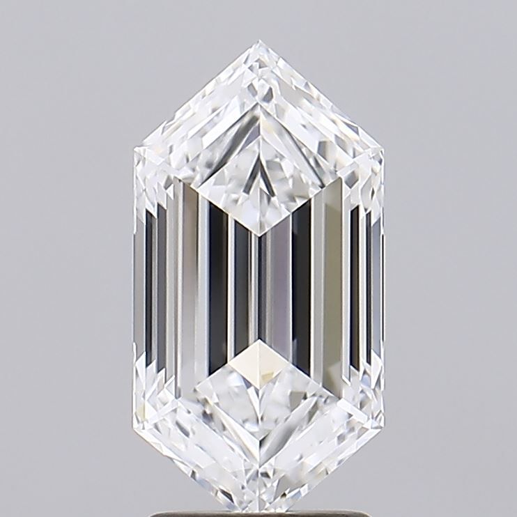 2.57 ct lab-grown Hexagonal Diamond