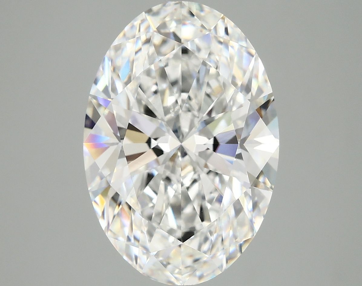 5.09 ct. oval Lab Grown Diamond front image