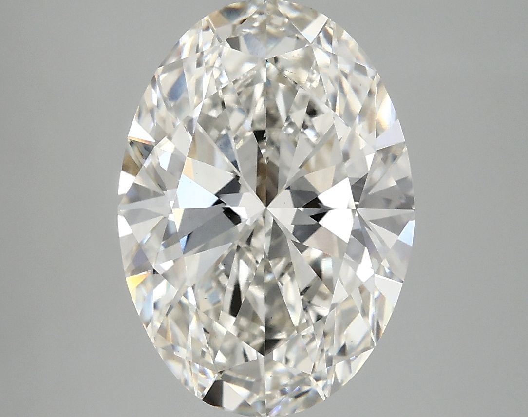 4.02 ct. oval Lab Grown Diamond front image