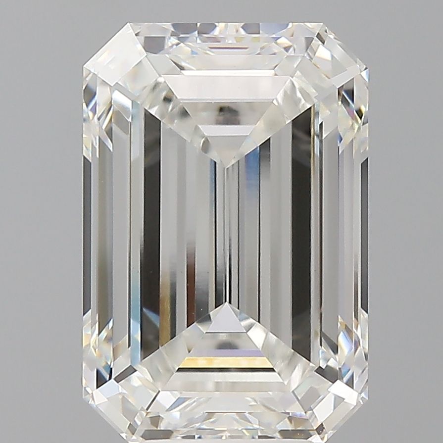 6.55 ct. emerald Lab Grown Diamond front image
