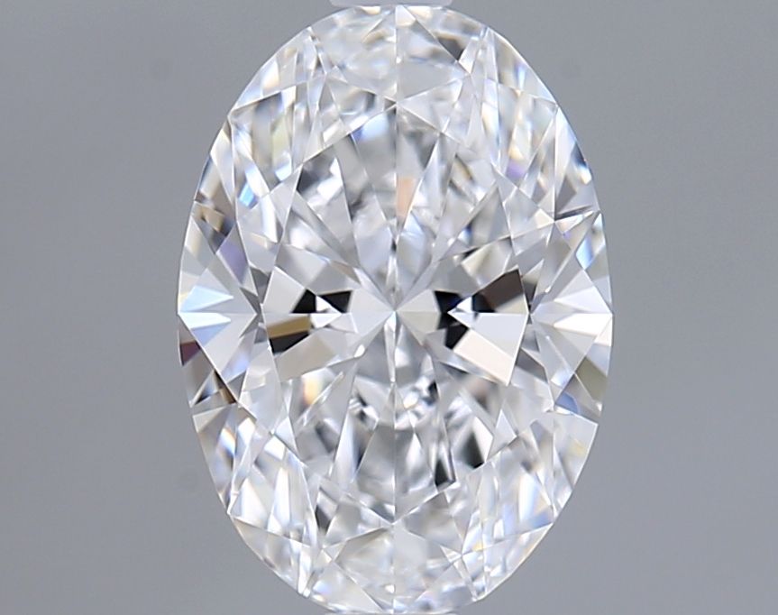 1.24 ct. oval Lab Grown Diamond front image
