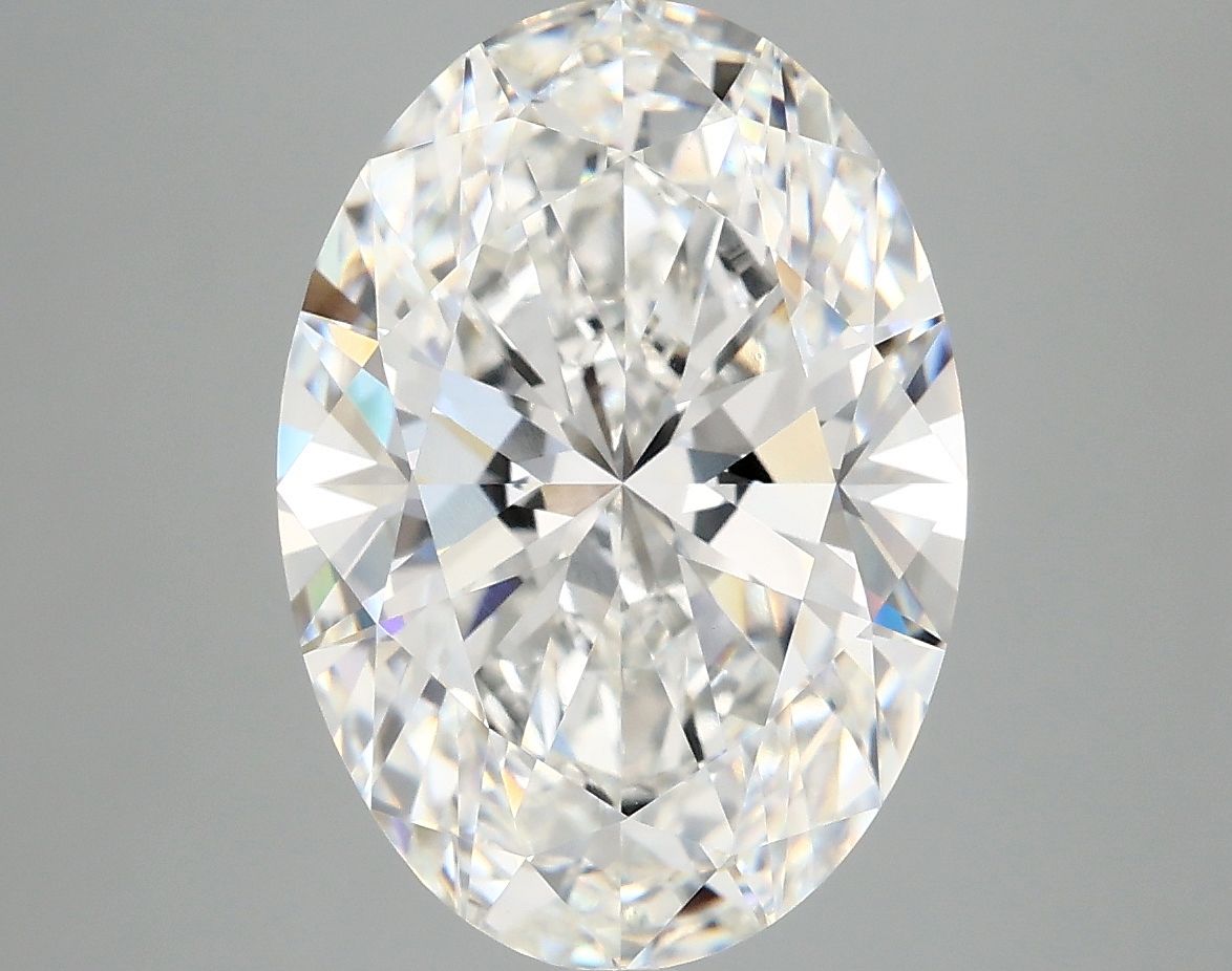 5.09 ct. oval Lab Grown Diamond front image
