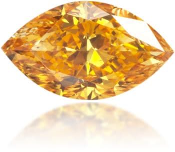 Diament 0.39 ct Fancy Intense Yellow/SI1
