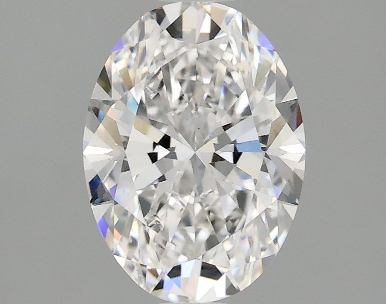 1.56 ct. oval Lab Grown Diamond front image