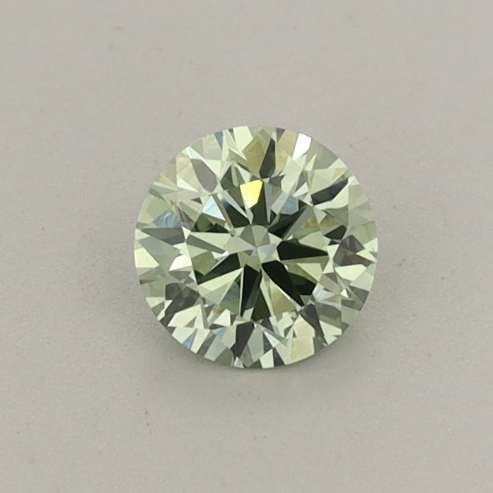 0.4 CT Fancy Vivid Green ROUND