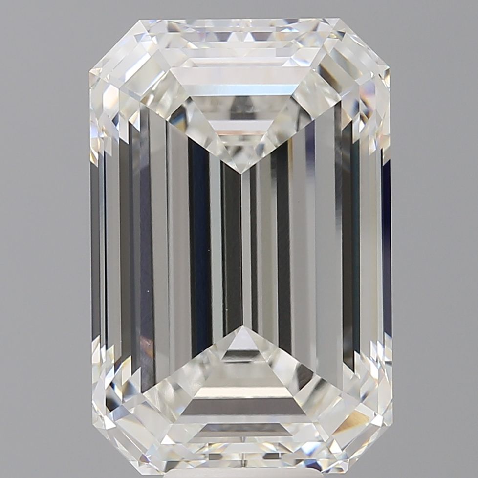 12.58 ct. emerald Lab Grown Diamond front image