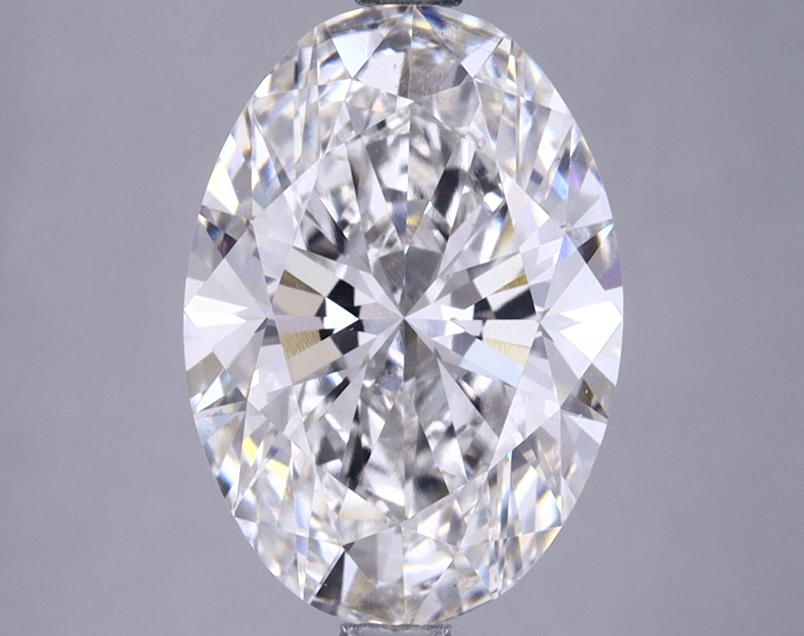 3.67 ct. oval Lab Grown Diamond front image