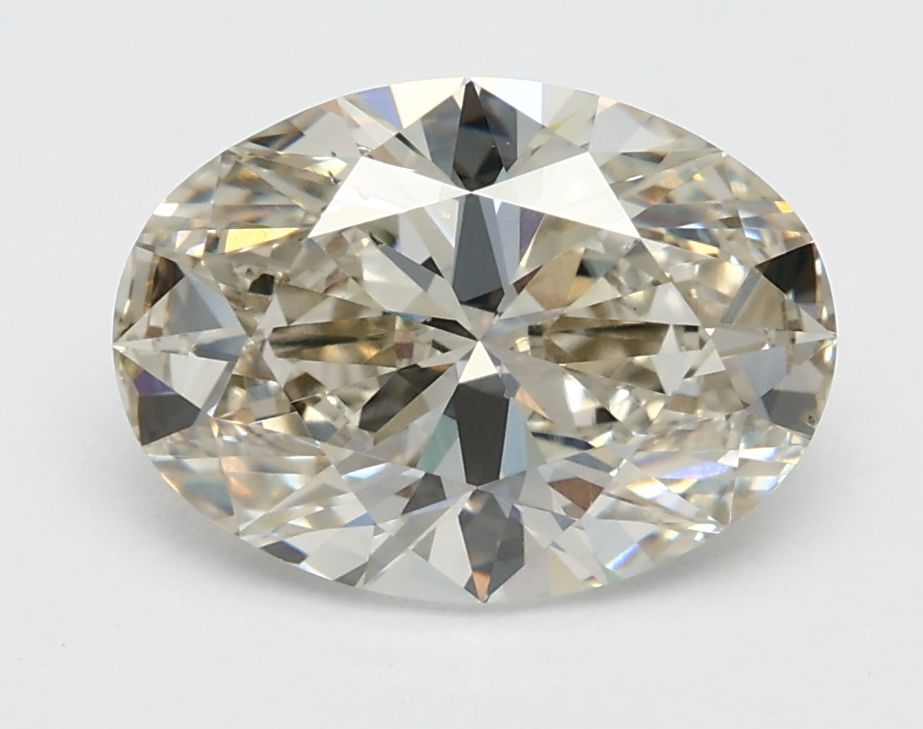 1.70 ct. oval Lab Grown Diamond front image
