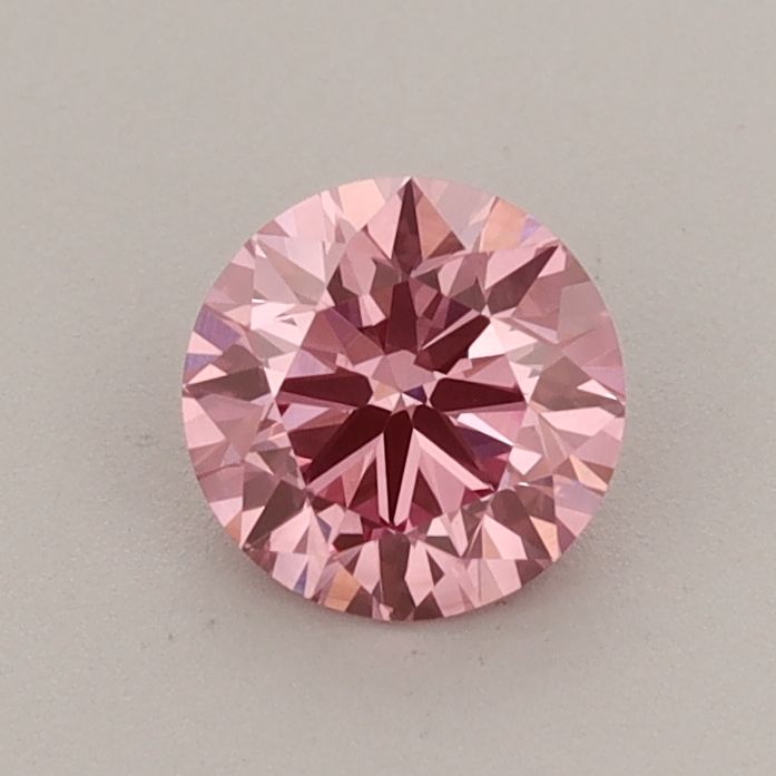 0.63 CT Fancy Vivid Pink ROUND