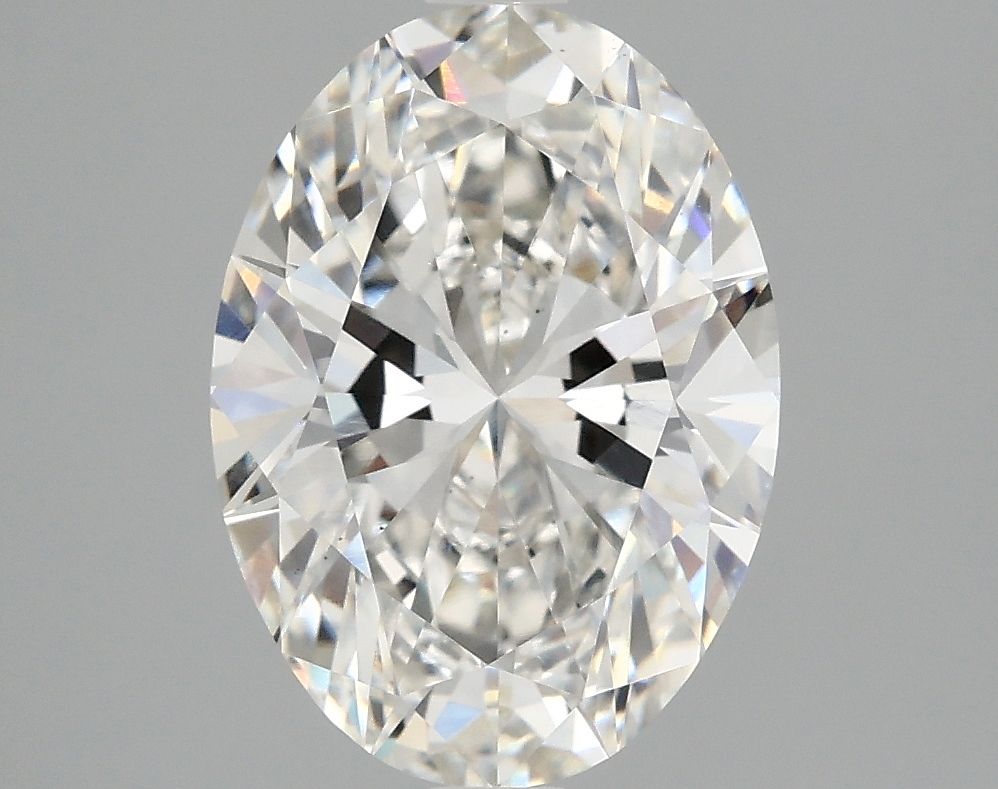 2.93 ct. oval Lab Grown Diamond front image
