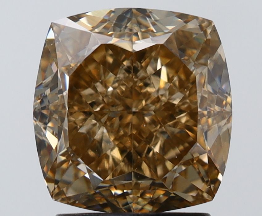 Diament 3.01 ct Yellow Brown/VS2