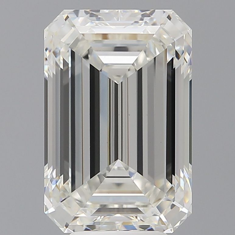 6.58 ct. emerald Lab Grown Diamond front image