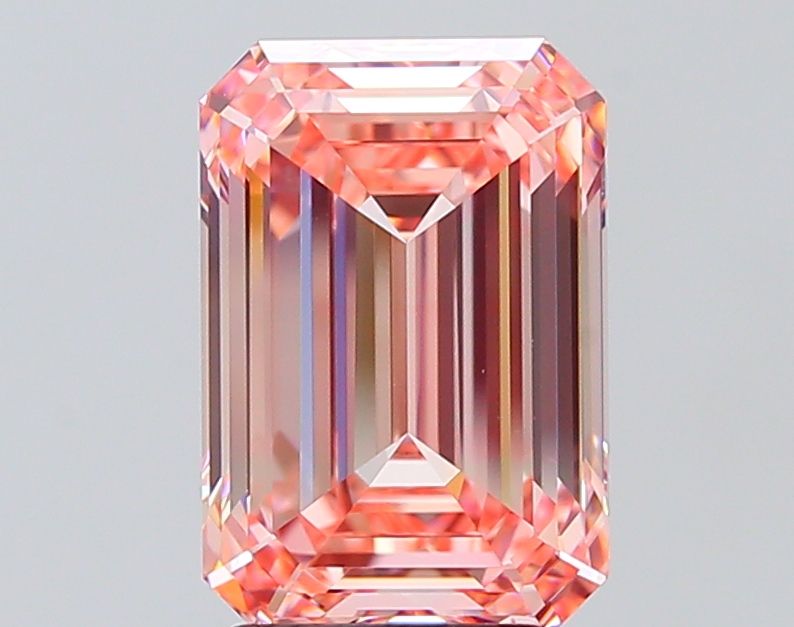4.24 ct. emerald Lab Grown Diamond front image