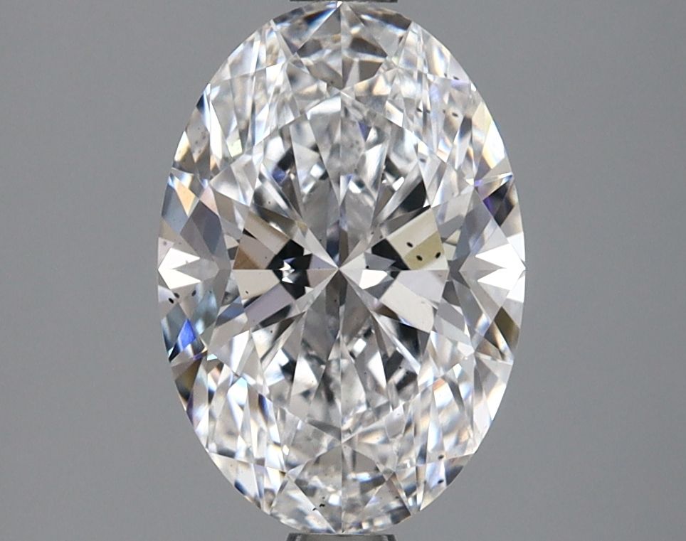2.05 ct. oval Lab Grown Diamond front image
