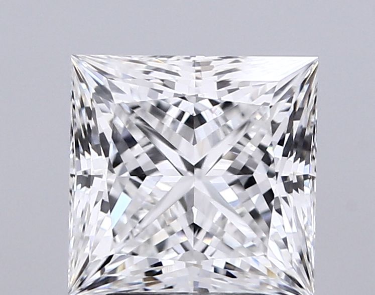 3.43 ct. princess Lab Grown Diamond front image