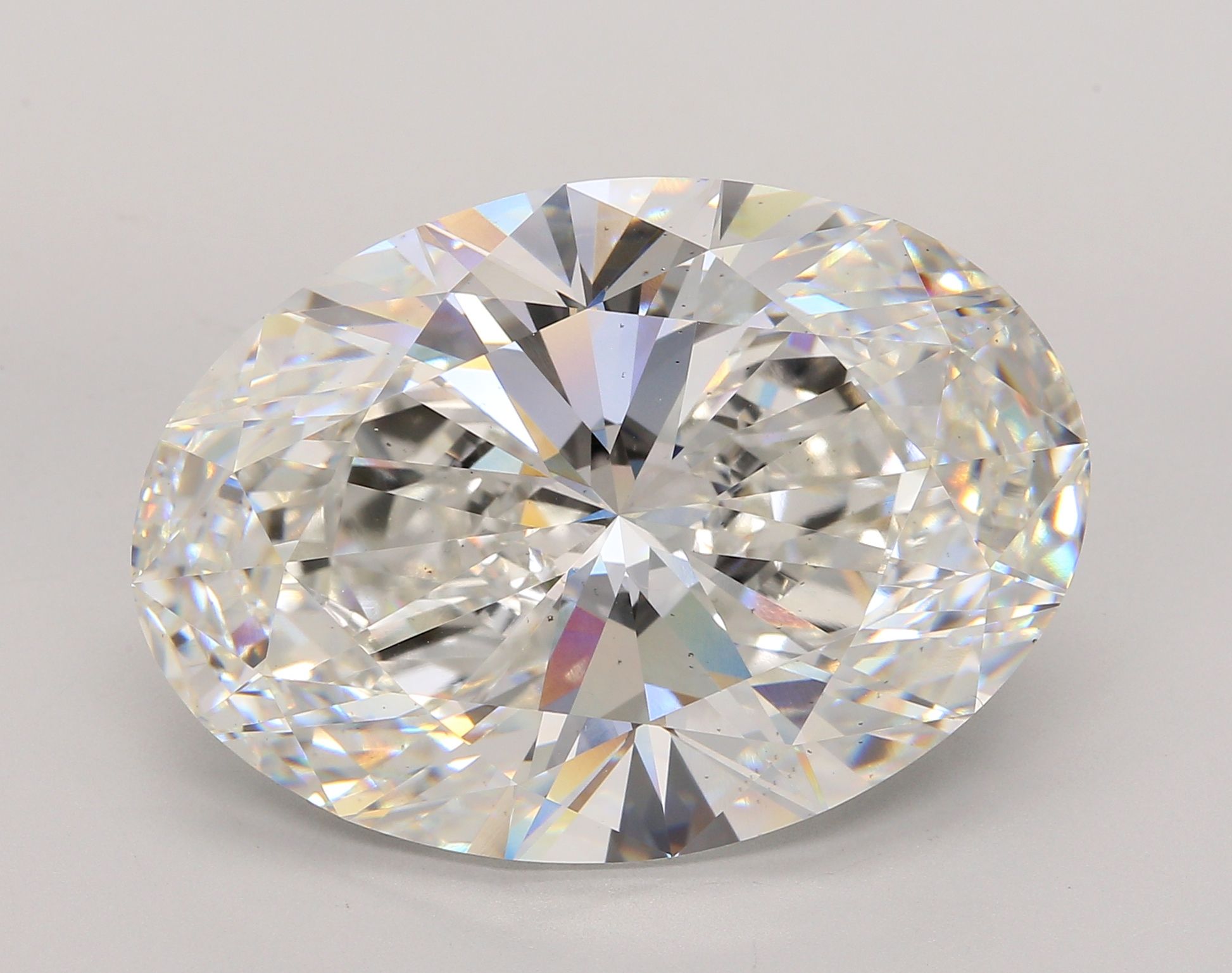 30.57 ct. oval Lab Grown Diamond front image