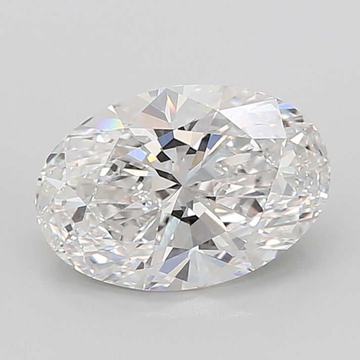 7.08 ct. oval Lab Grown Diamond front image