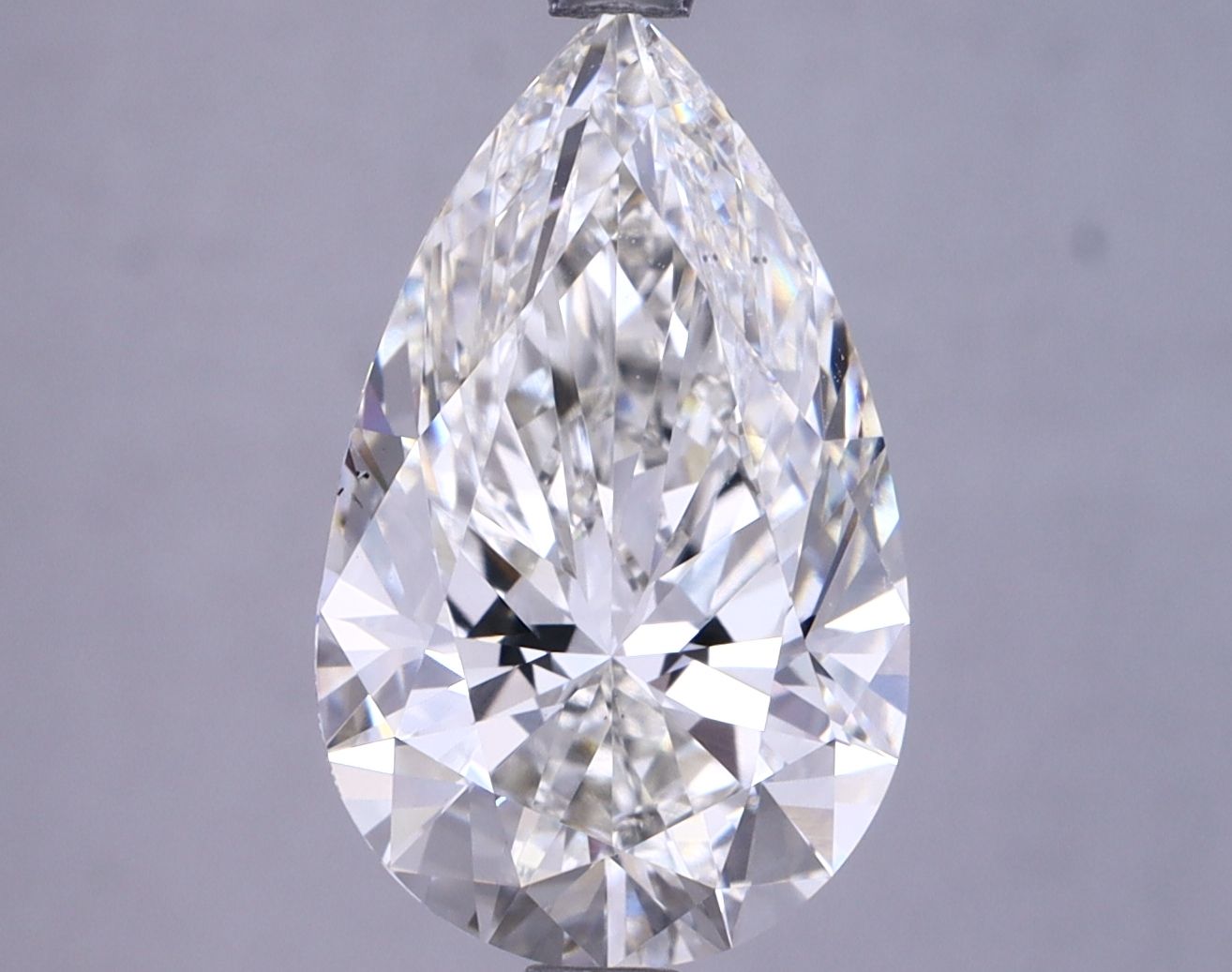 3.86 ct. pear Lab Grown Diamond front image
