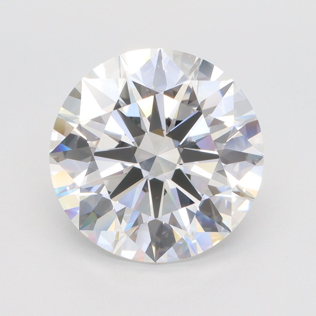 6.04 ct. round Lab Grown Diamond front image