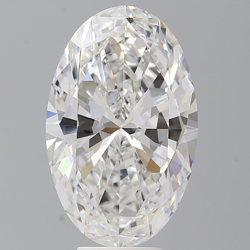 7.55 ct. oval Lab Grown Diamond front image