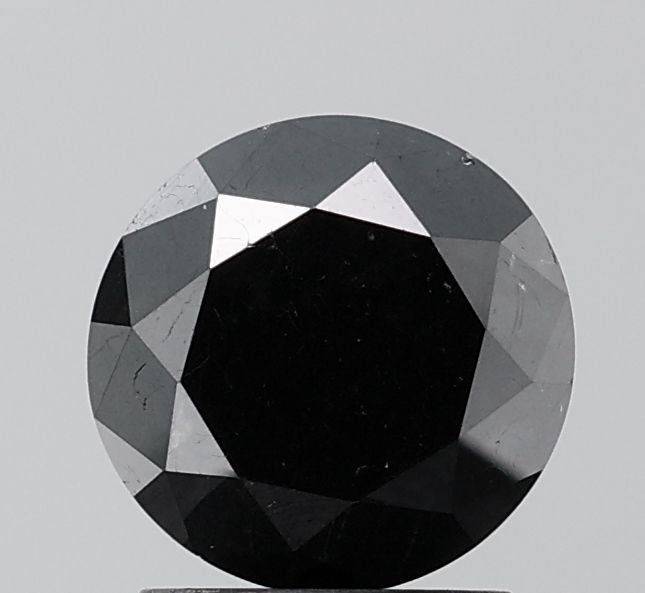 Diament 2.41 ct Fancy Black/VS2