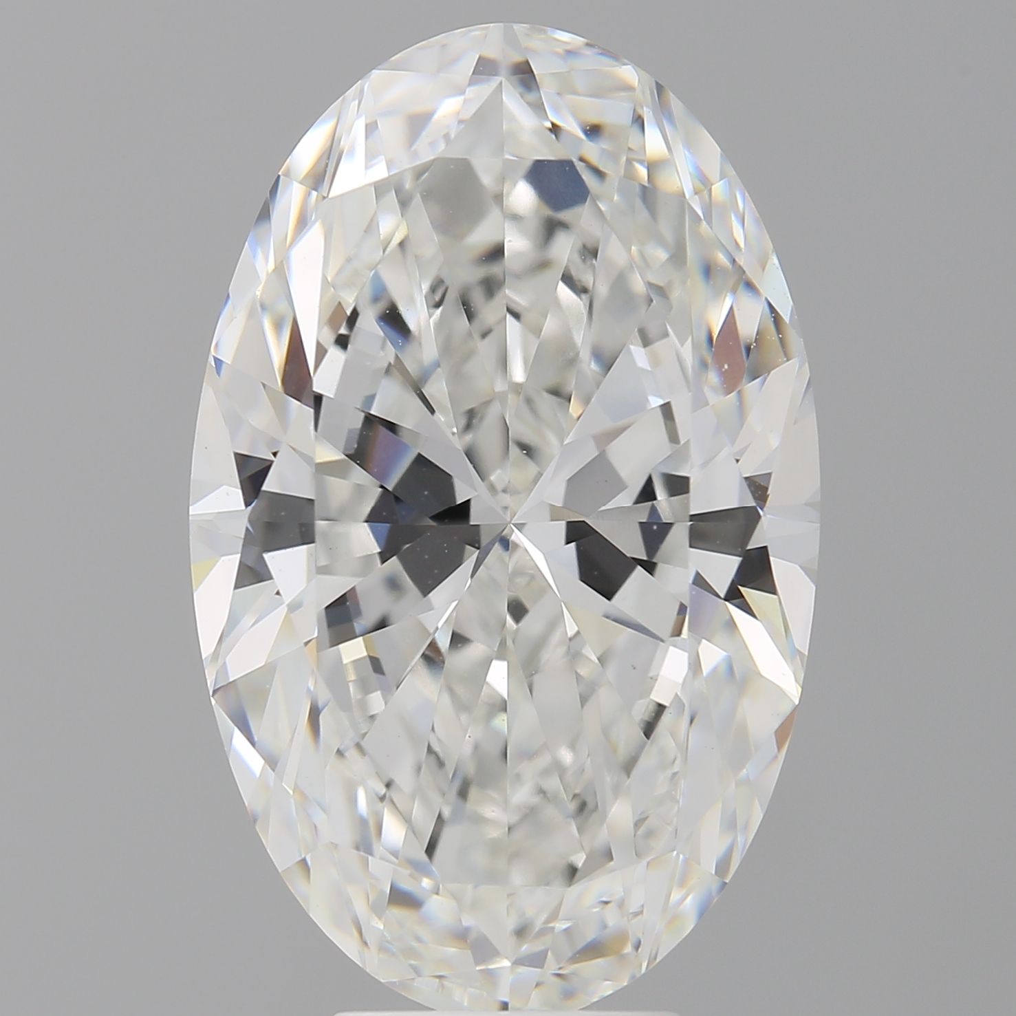 8.02 ct. oval Lab Grown Diamond front image