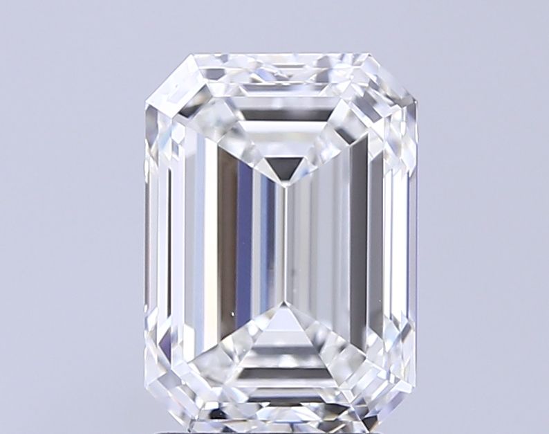 2.80 ct. emerald Lab Grown Diamond front image