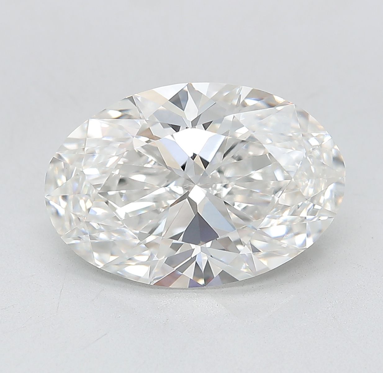 4.06 ct. oval Lab Grown Diamond front image