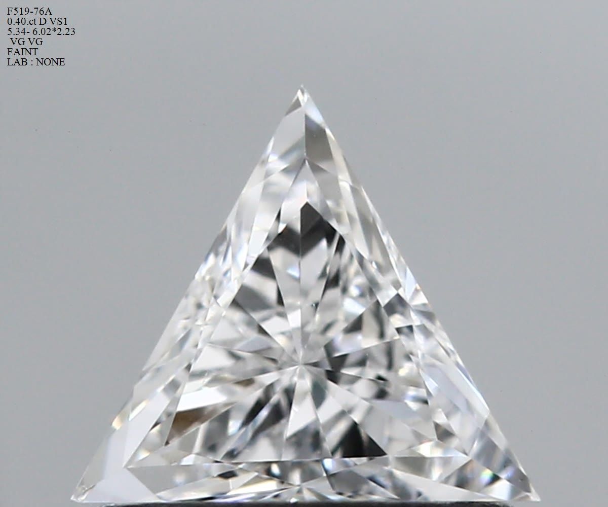 0.4 ct Trilliant Diamond