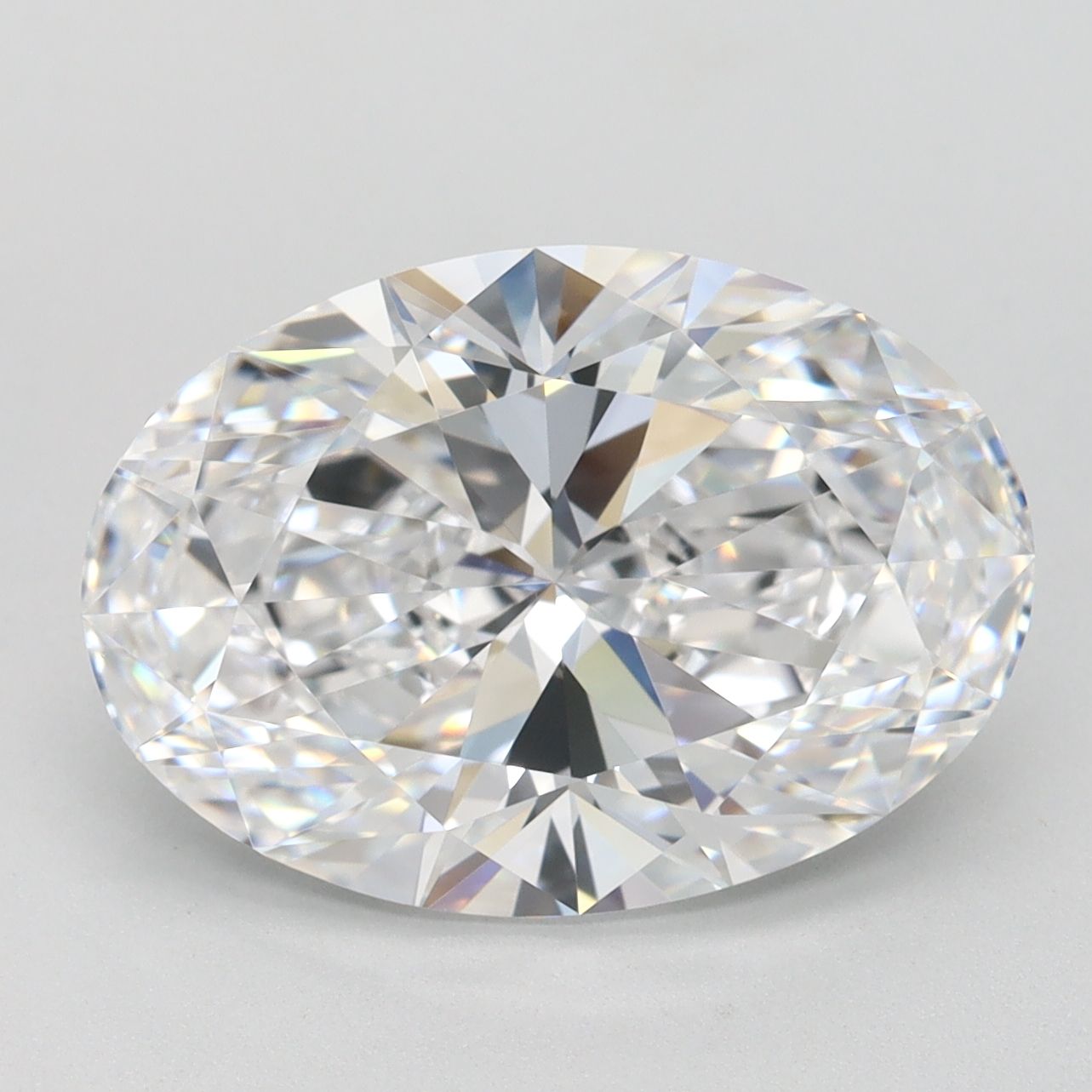 4.28 ct. oval Lab Grown Diamond front image