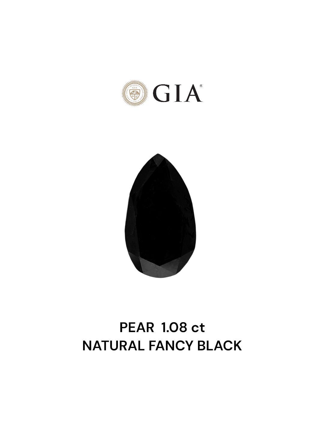 1.08 ct Pear diamond