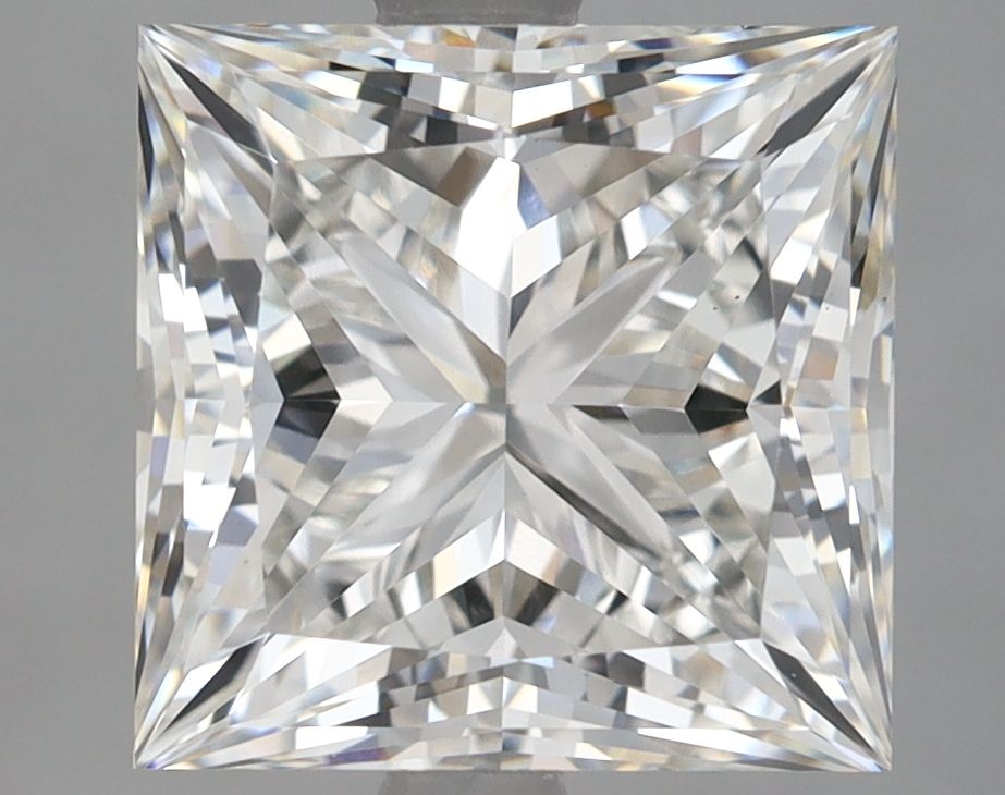 3.93 ct. princess Lab Grown Diamond front image