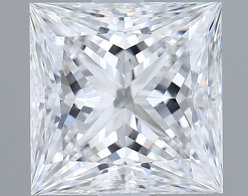 2.03 ct. princess Lab Grown Diamond front image