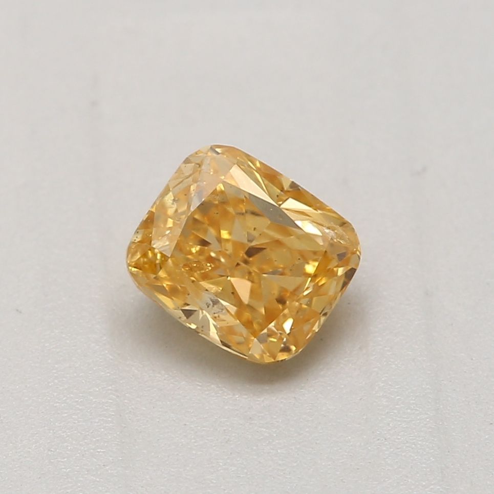Diament 0.33 ct Fancy Intense Yellow Yellow Orange/I1