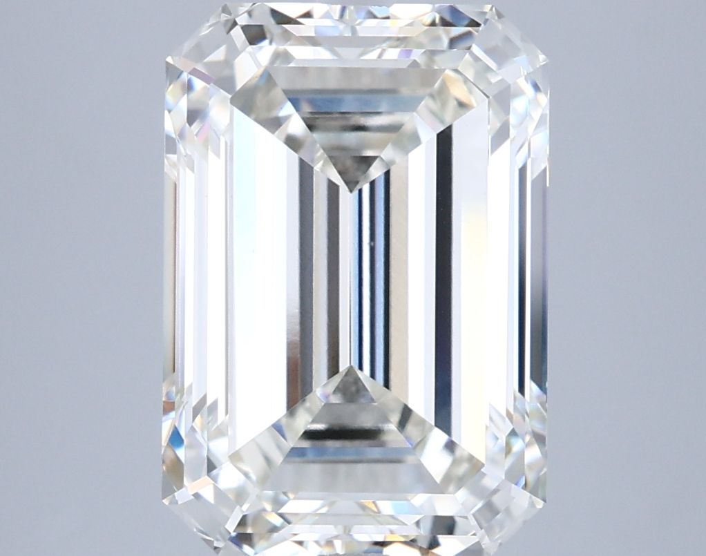 5.53 ct. emerald Lab Grown Diamond front image