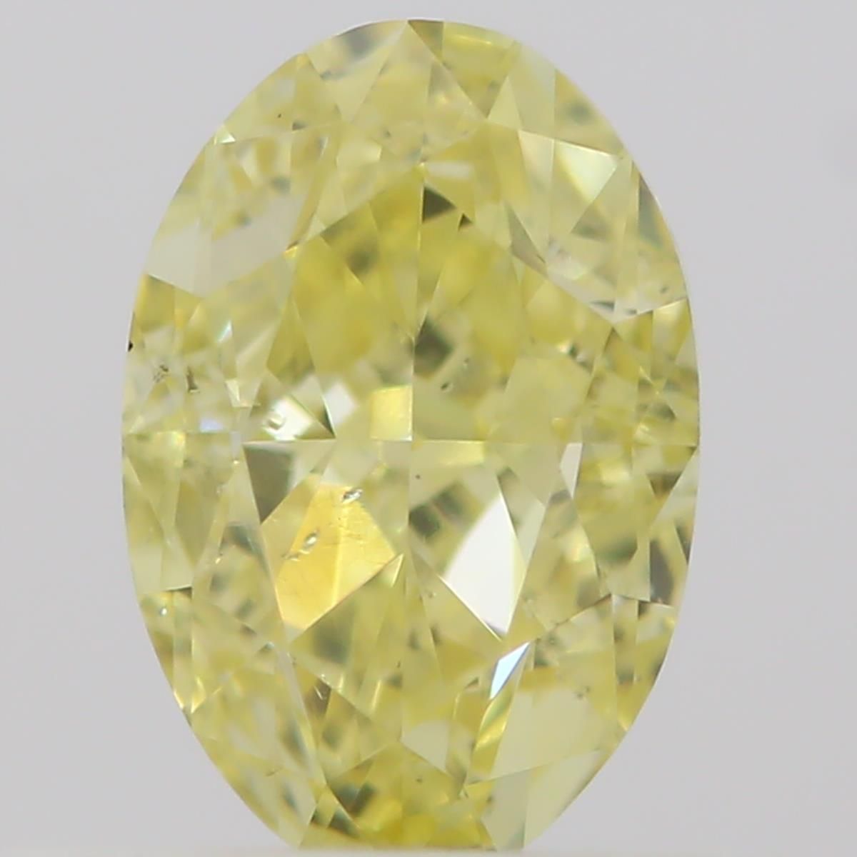 Diament 0.45 ct Fancy Intense Yellow/SI1