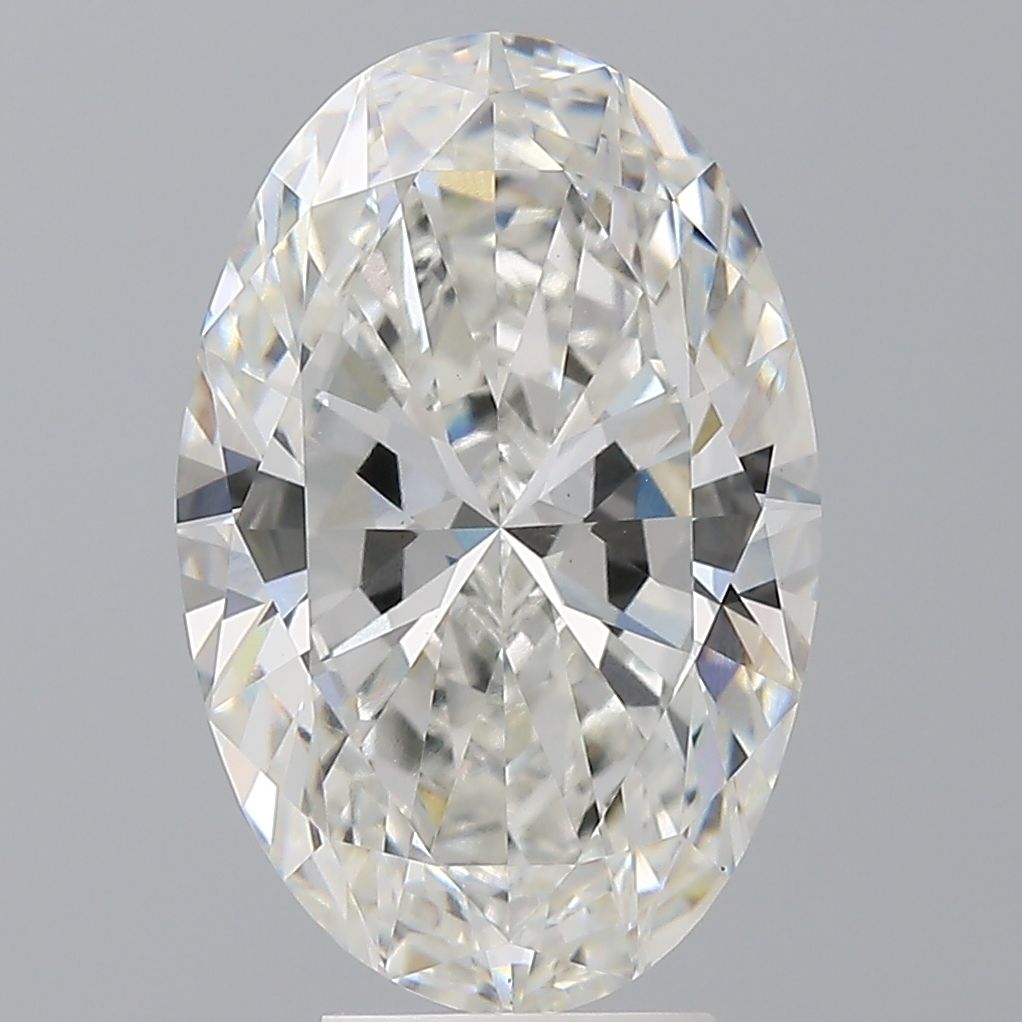 5.57 ct. oval Lab Grown Diamond front image