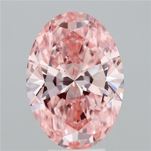 5.52 ct. oval Lab Grown Diamond front image