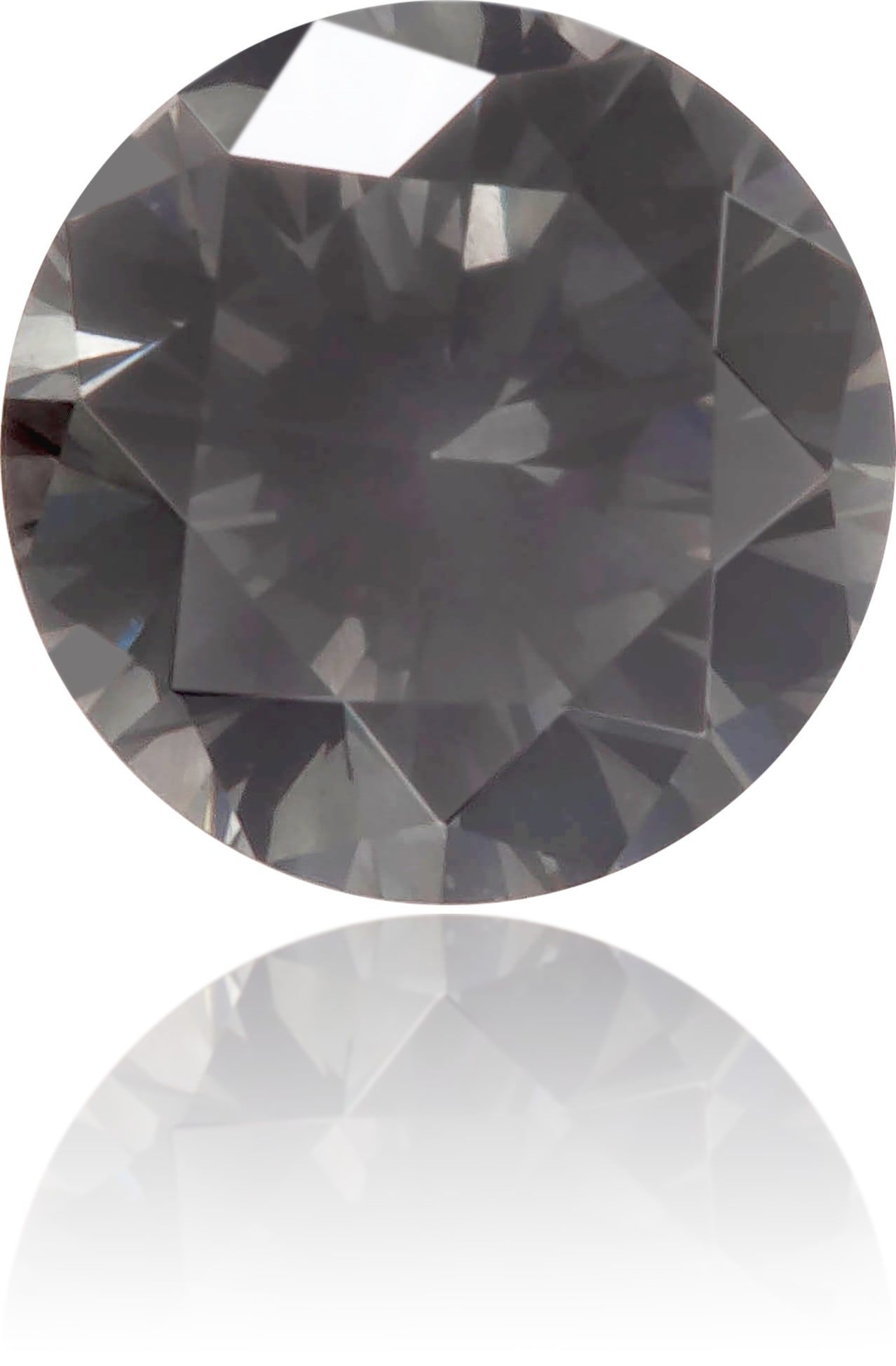 Diament 0.33 ct Fancy Dark Gray/SI2
