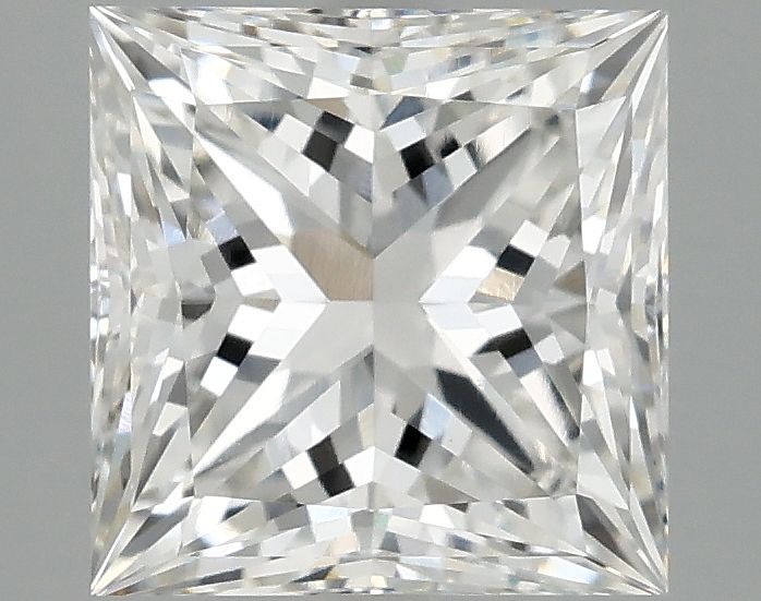 2.10 ct. princess Lab Grown Diamond front image