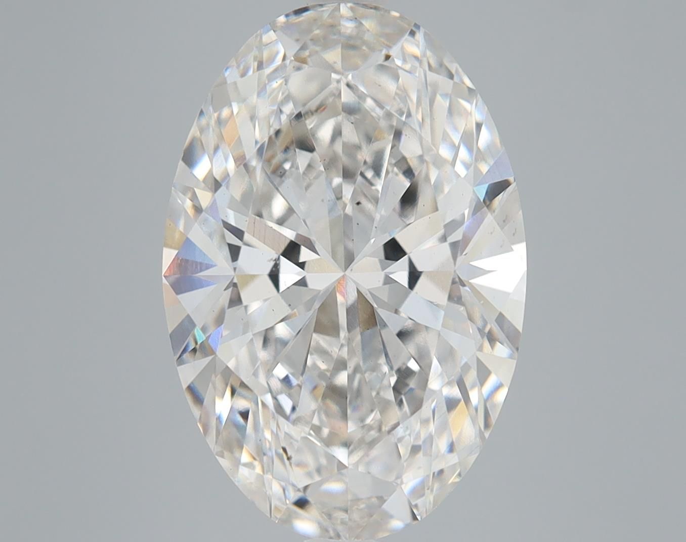 5.51 ct. oval Lab Grown Diamond front image