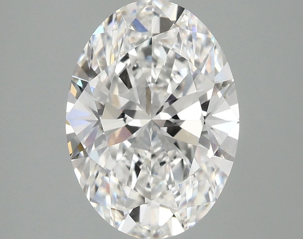 3.07 ct. oval Lab Grown Diamond front image