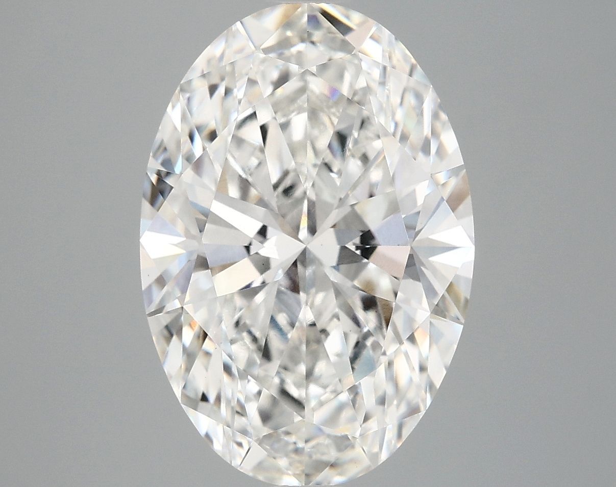 5.09 ct. oval Lab Grown Diamond front image