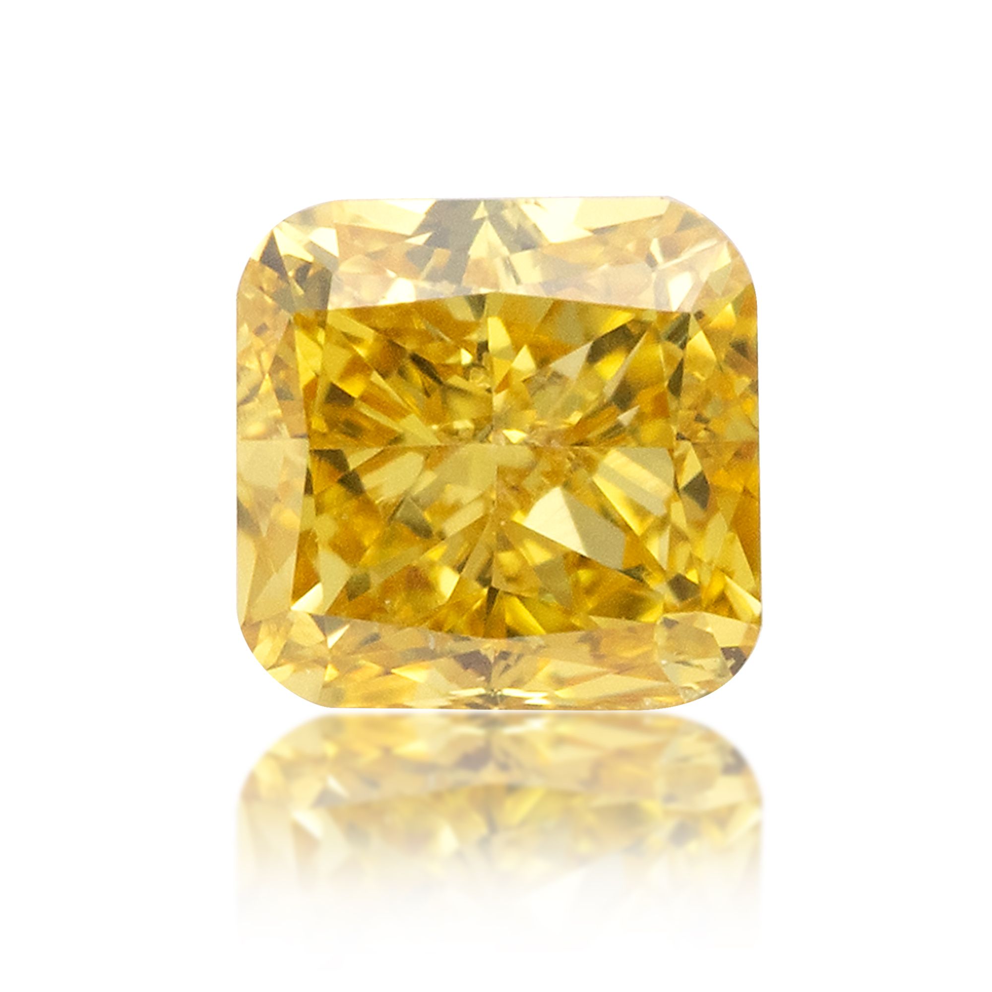 Diament 0.29 ct Fancy Vivid Yellow/SI2
