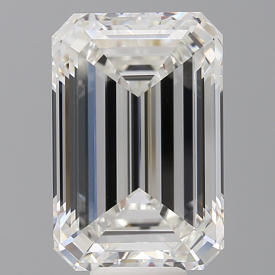 11.55 ct. emerald Lab Grown Diamond front image