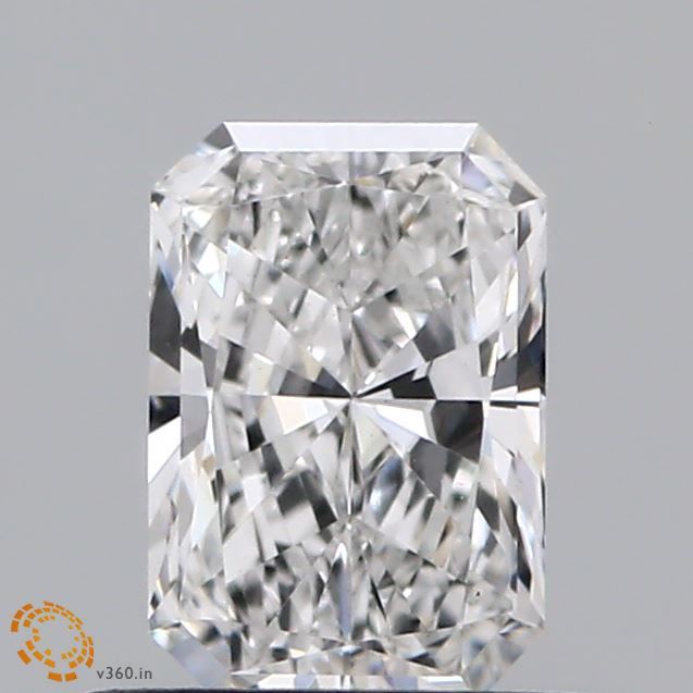 0.67 ct lab-grown Radiant Diamond