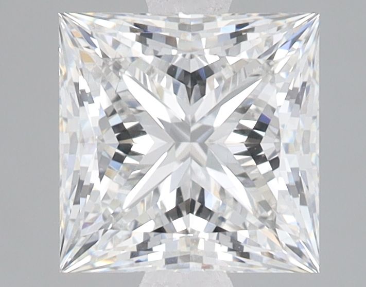 2.10 ct. princess Lab Grown Diamond front image